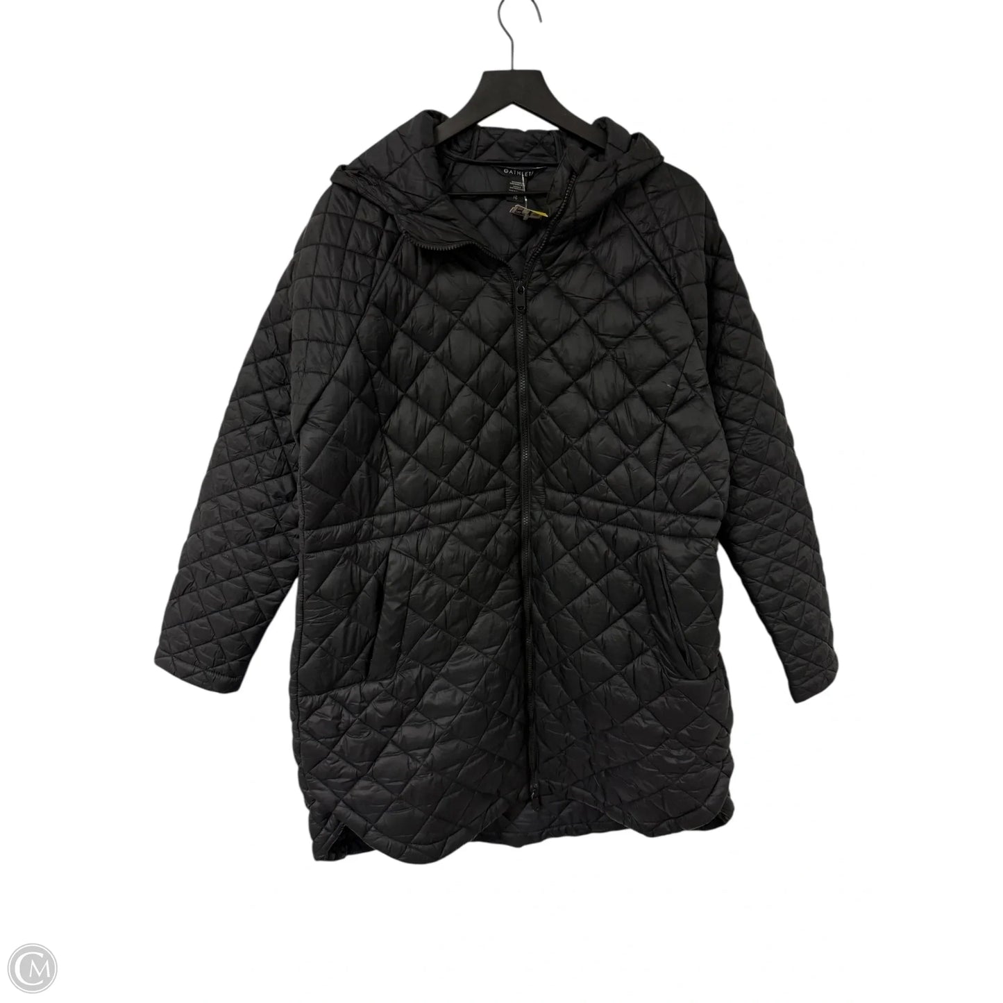 Coat Puffer & Quilted By Athleta In Black, Size: Xl