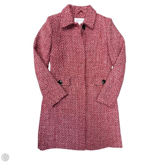 Coat Other By Liz Claiborne In Pink & Red, Size: S