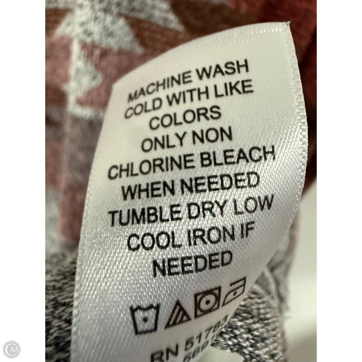 Top Short Sleeve By Maurices In Multi-colored, Size: Xxl