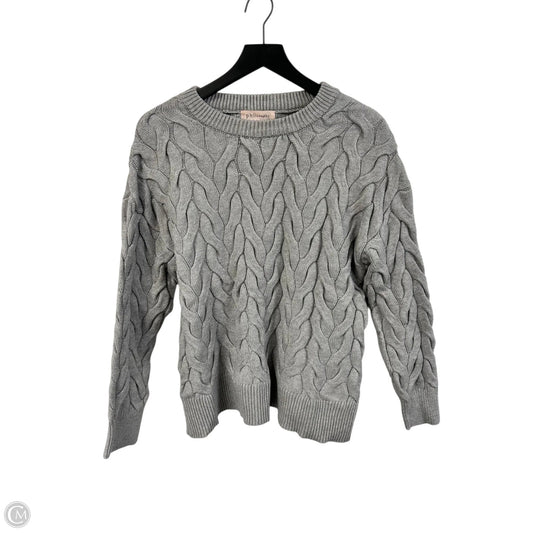 Sweater By Philosophy In Grey, Size: M