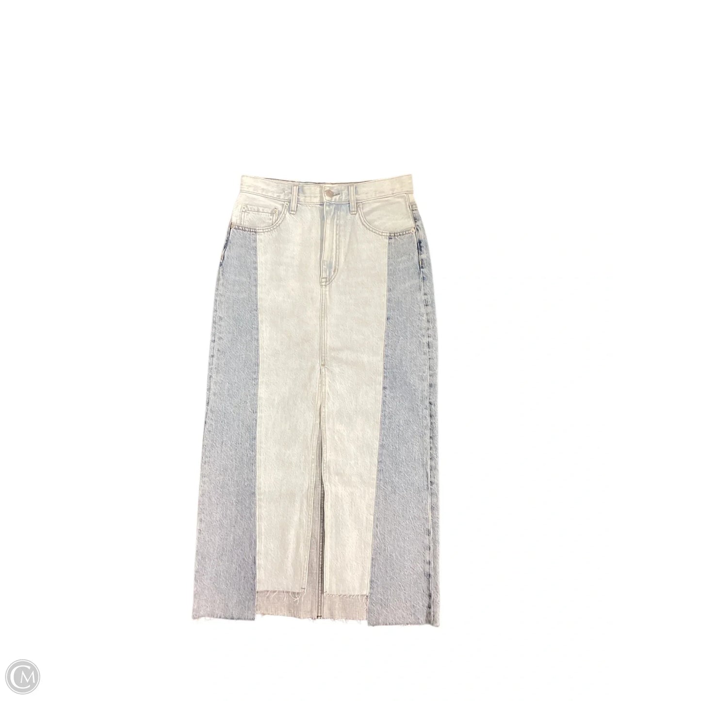 Skirt Maxi By Pistola In Blue Denim, Size: 2