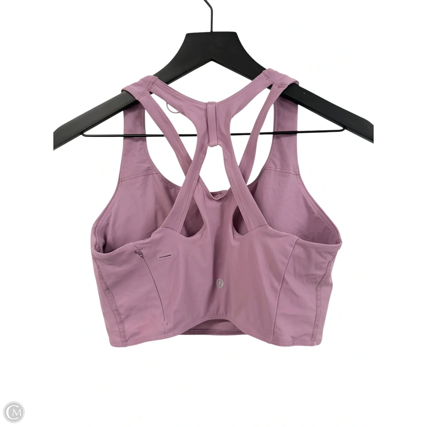 Athletic Bra By Lululemon In Purple, Size: 10
