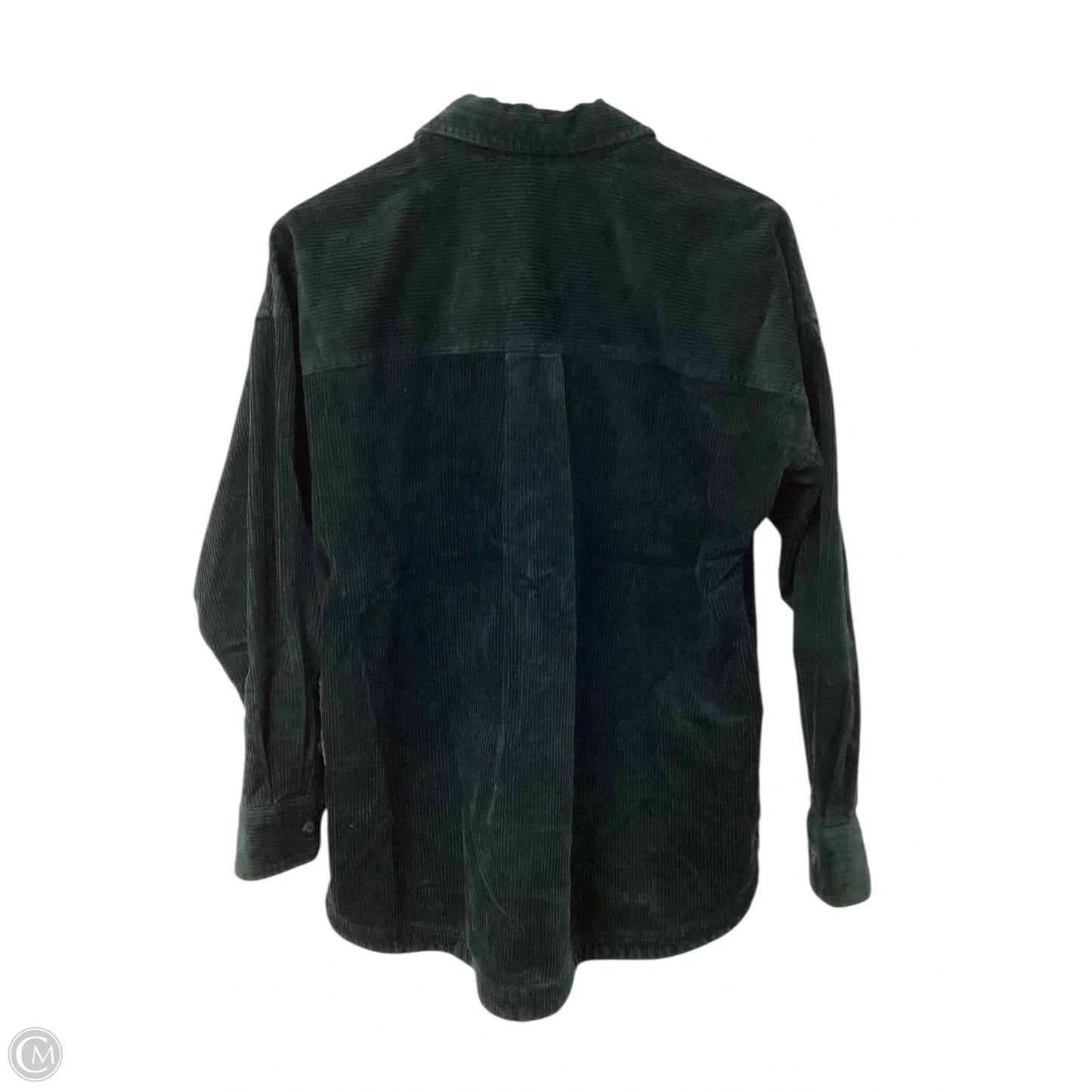 Jacket Shirt By Matty M In Green, Size: M