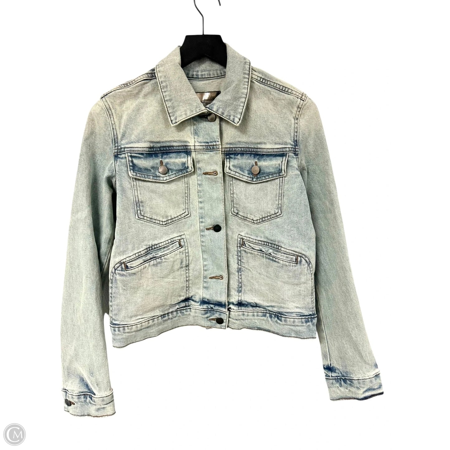 Jacket Denim By Kut In Blue Denim, Size: S