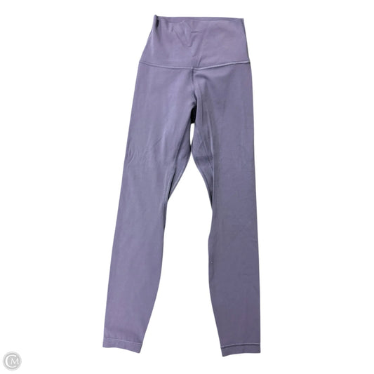 Athletic Leggings By Lululemon In Purple, Size: 2