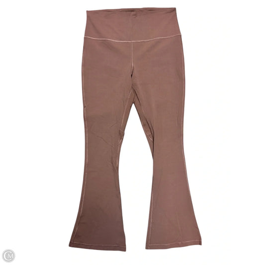 Athletic Pants By Lululemon In Brown, Size: 12
