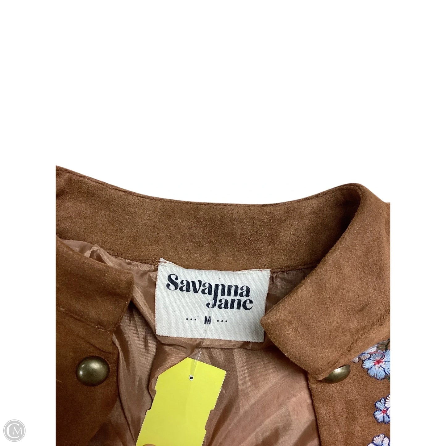 Jacket Other By Savanna Jane In Floral Print, Size: M