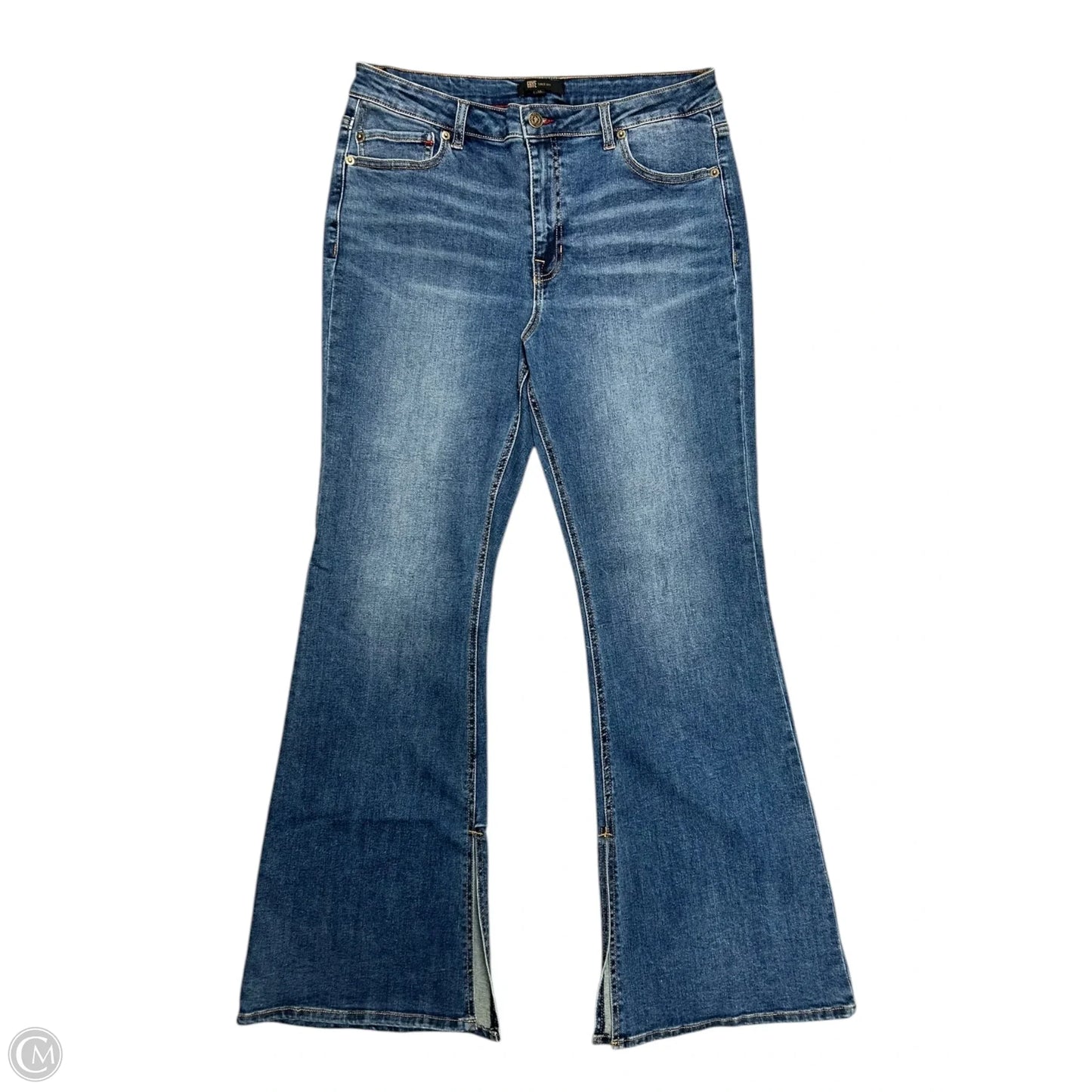 Jeans Designer By Frye In Blue Denim, Size: 14