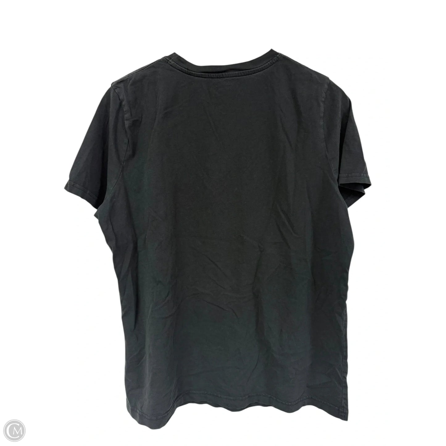 Top Short Sleeve By Wrangler In Black, Size: L