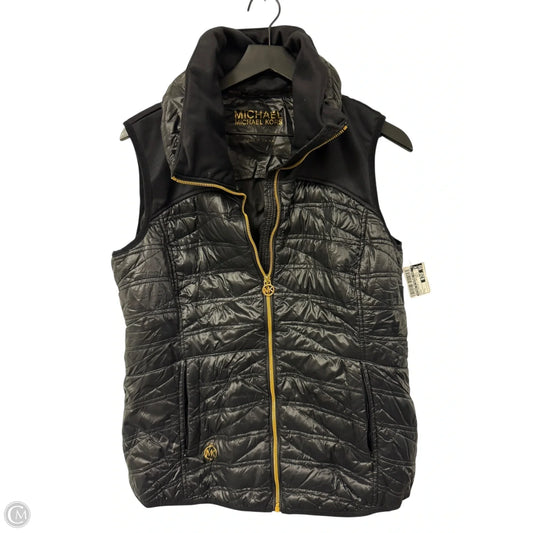 Vest Puffer & Quilted By Michael By Michael Kors In Black, Size: L