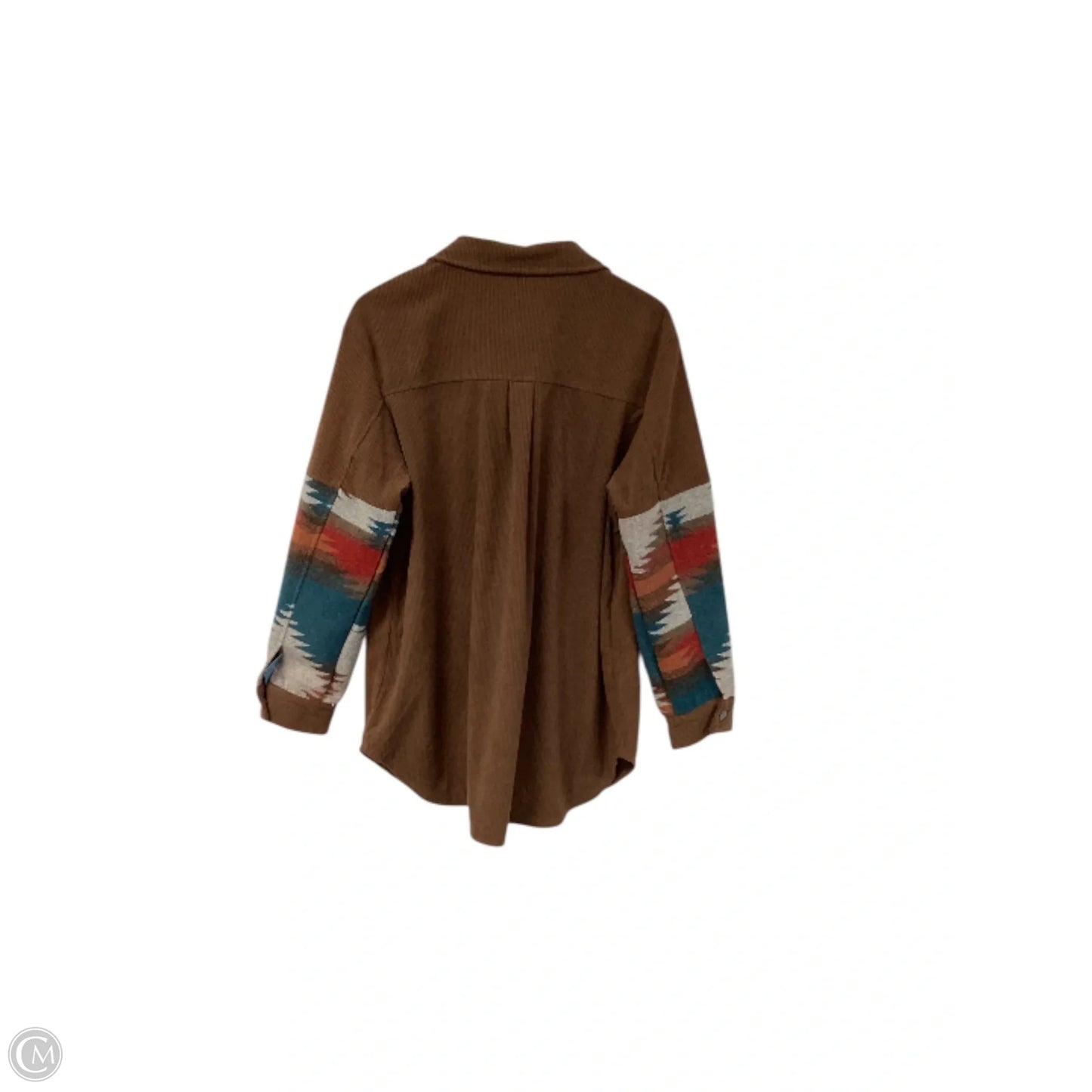 Jacket Shirt By Cme In Multi-colored, Size: Xl