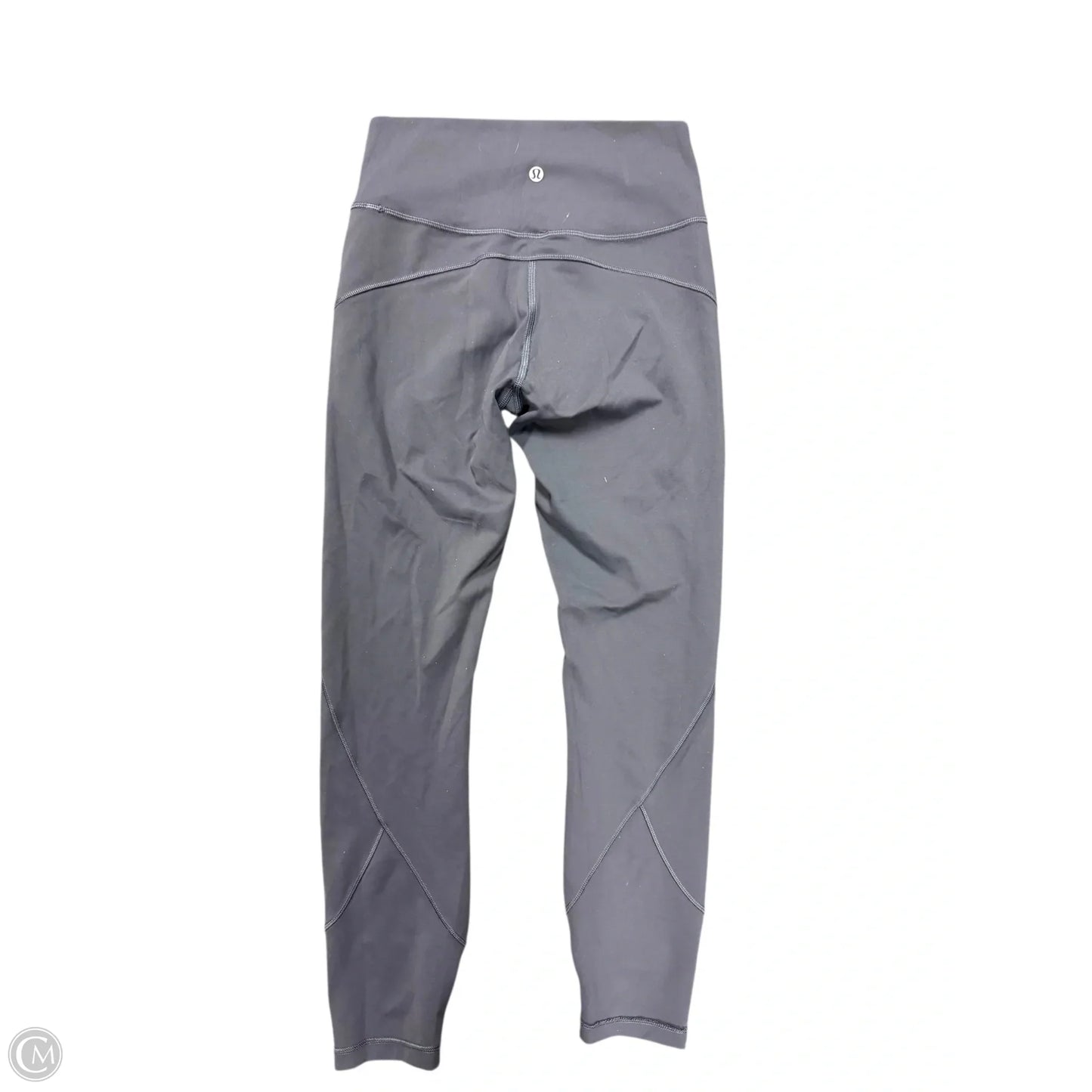 Athletic Leggings By Lululemon In Grey, Size: 6