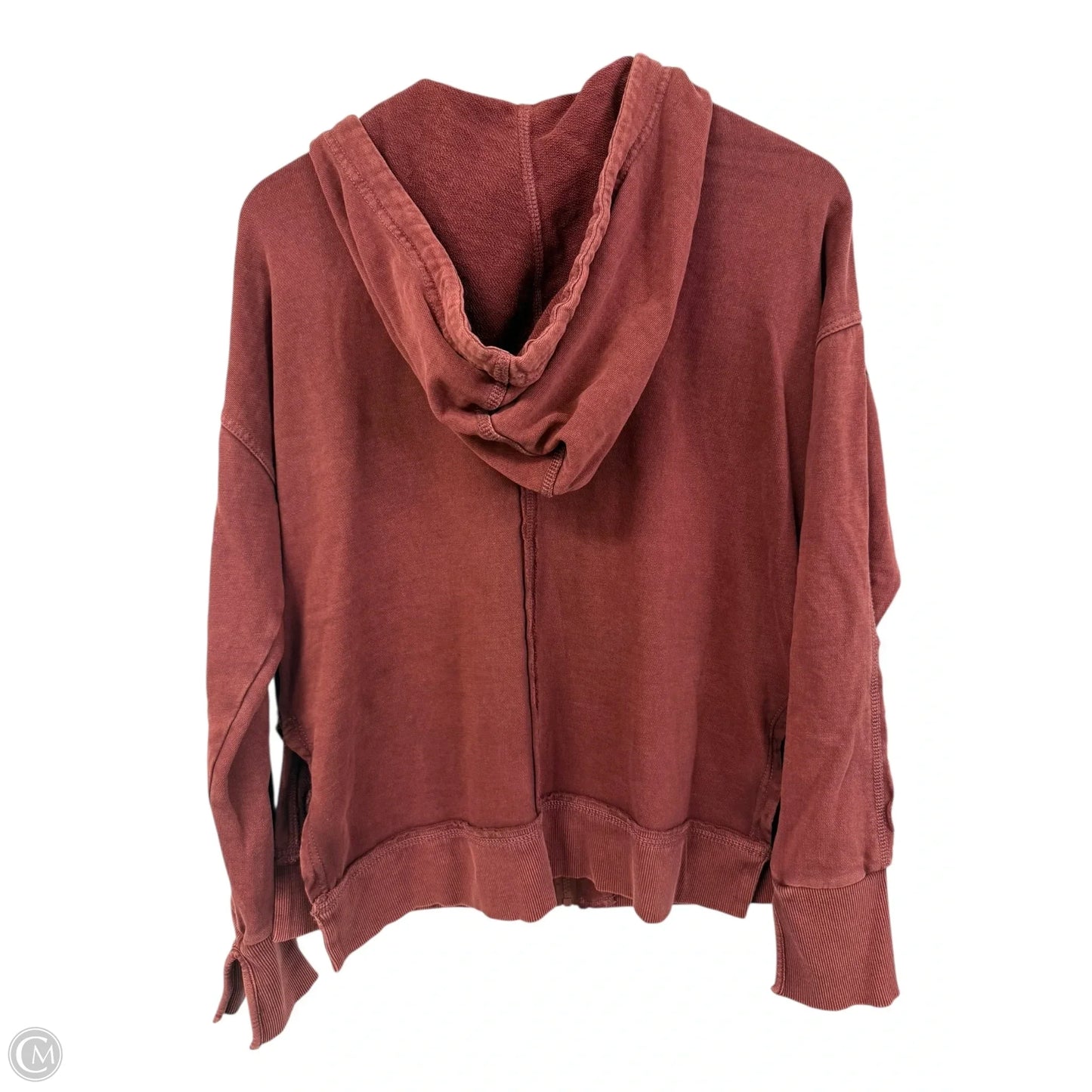Sweatshirt Hoodie By Free People In Red, Size: S
