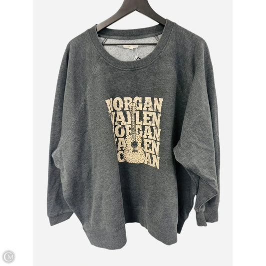 Sweatshirt Crewneck By Maurices In Grey, Size: 4x
