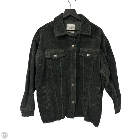 Jacket Shirt By Cmc In Green, Size: Xl
