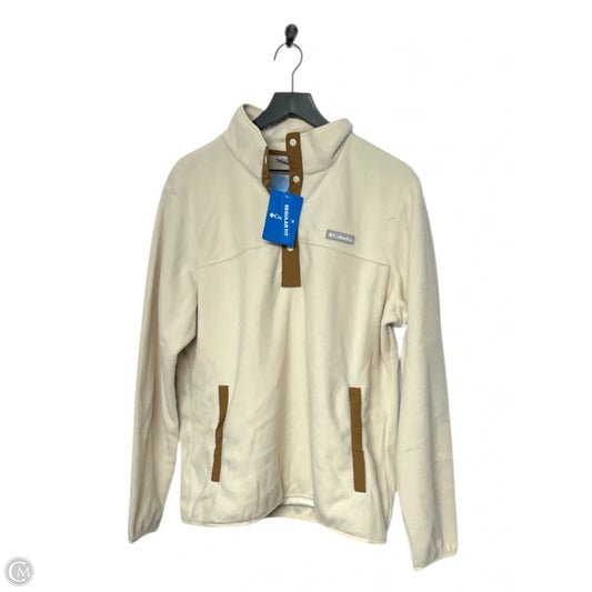 Sweatshirt Collar By Columbia In Brown & Cream, Size: Xxl