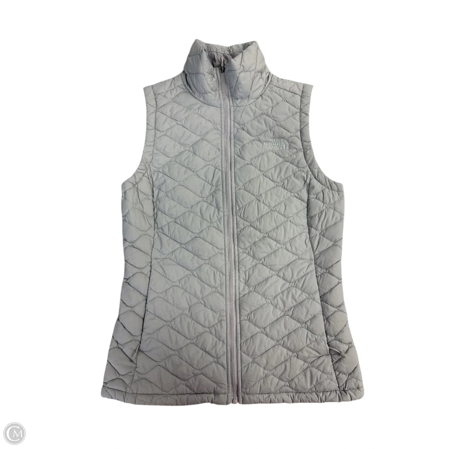 Vest Puffer & Quilted By The North Face In Grey, Size: Xs