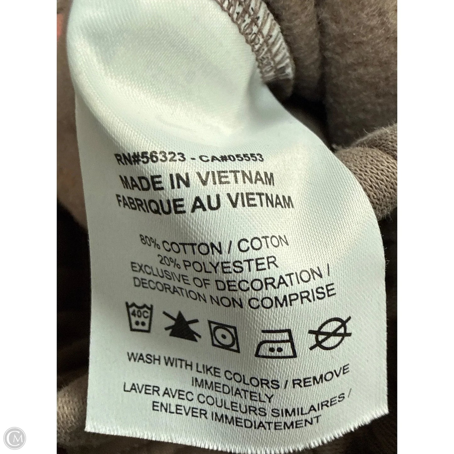 Athletic Pants By Nike Apparel In Brown, Size: S