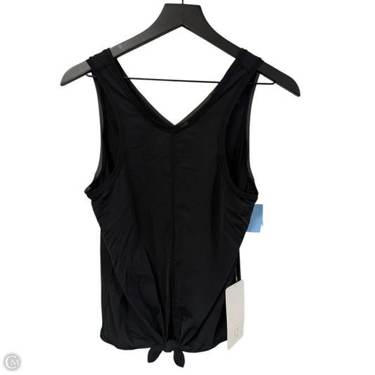 Athletic Tank Top By Lululemon In Black, Size: 6