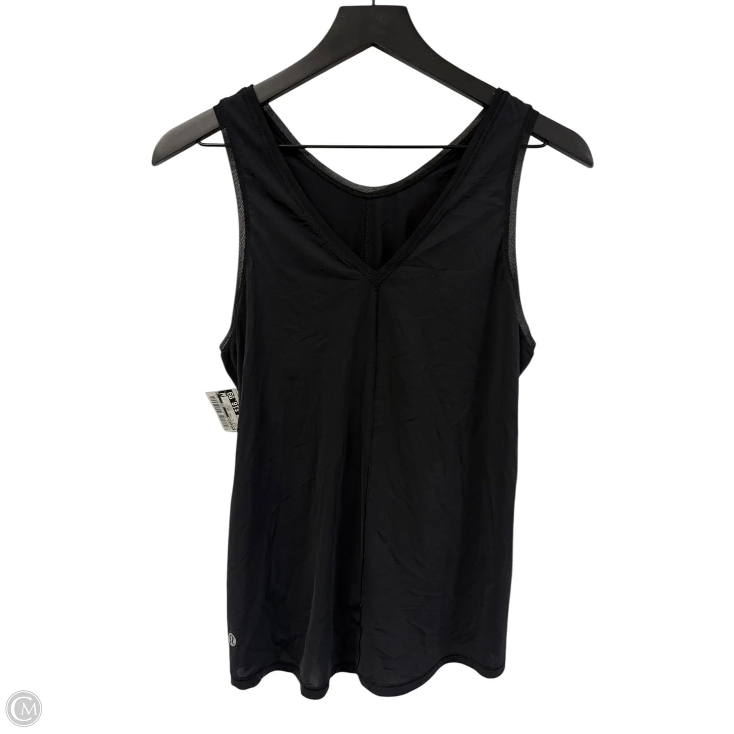 Athletic Tank Top By Lululemon In Black, Size: 6