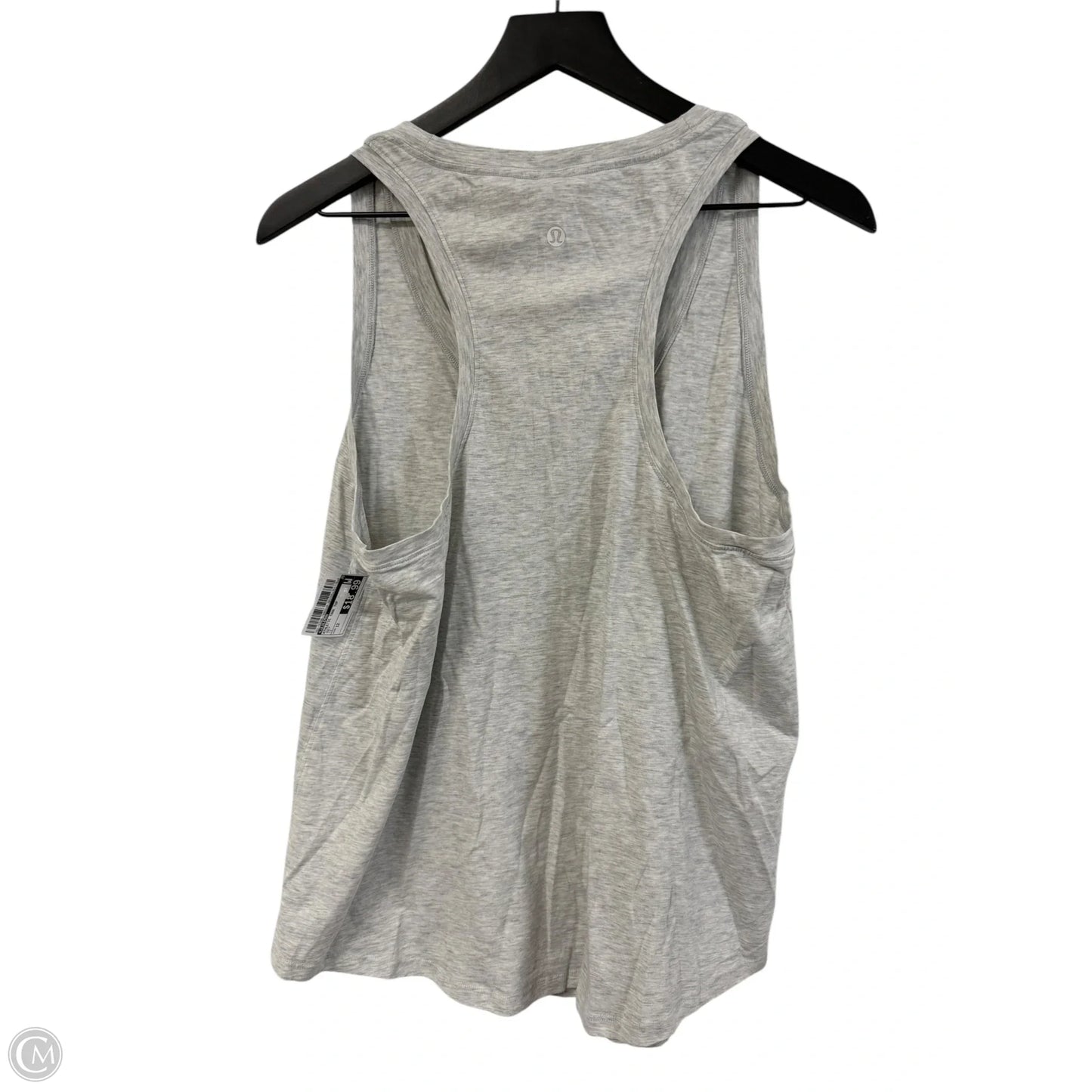 Athletic Tank Top By Lululemon In Grey, Size: 12