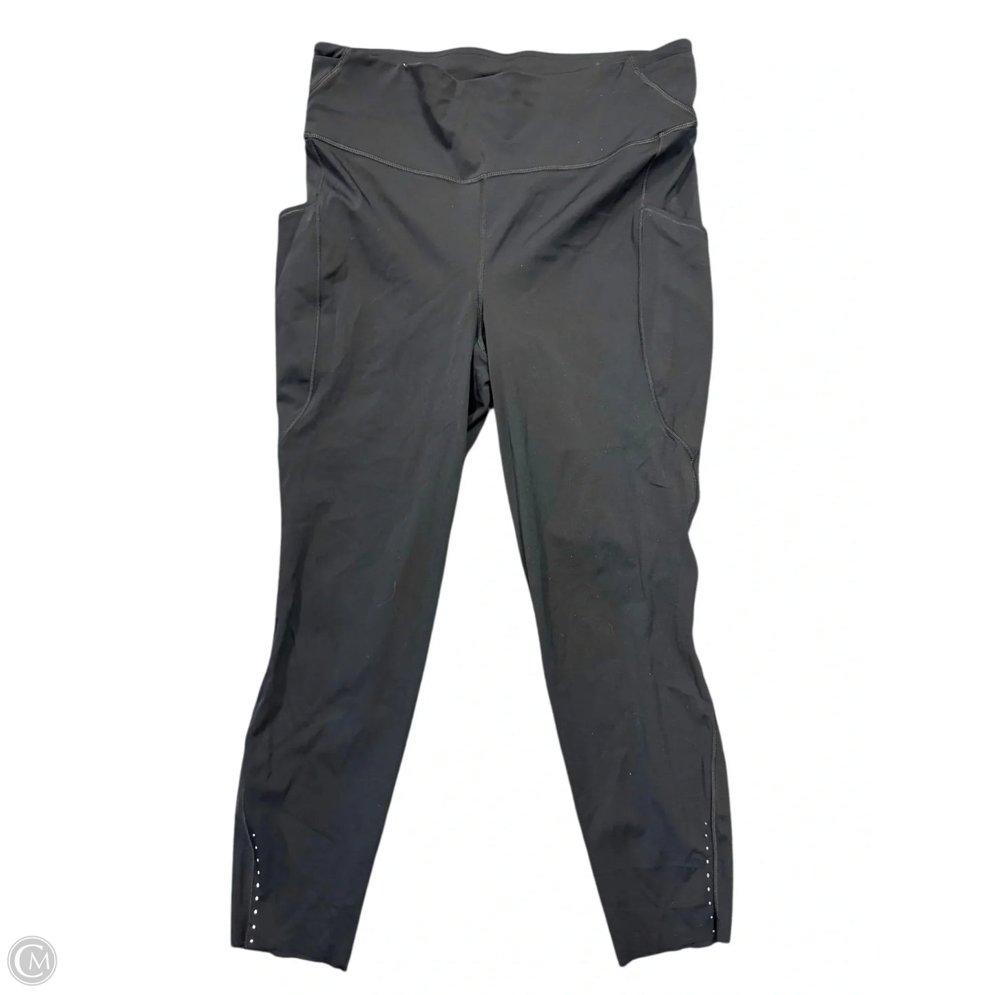 Athletic Leggings By Lululemon In Black, Size: 12