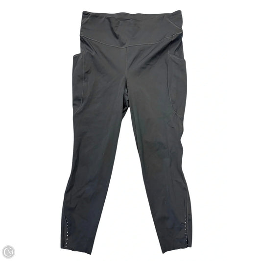 Athletic Leggings By Lululemon In Black, Size: 12