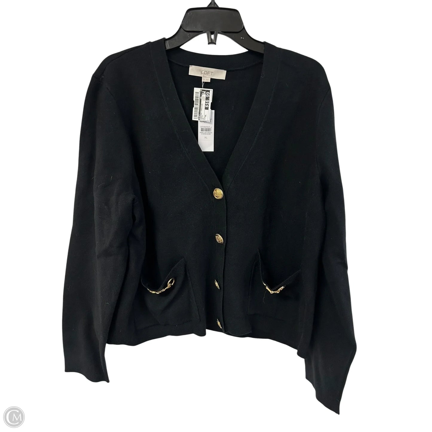 Cardigan By White House Black Market In Black, Size: L