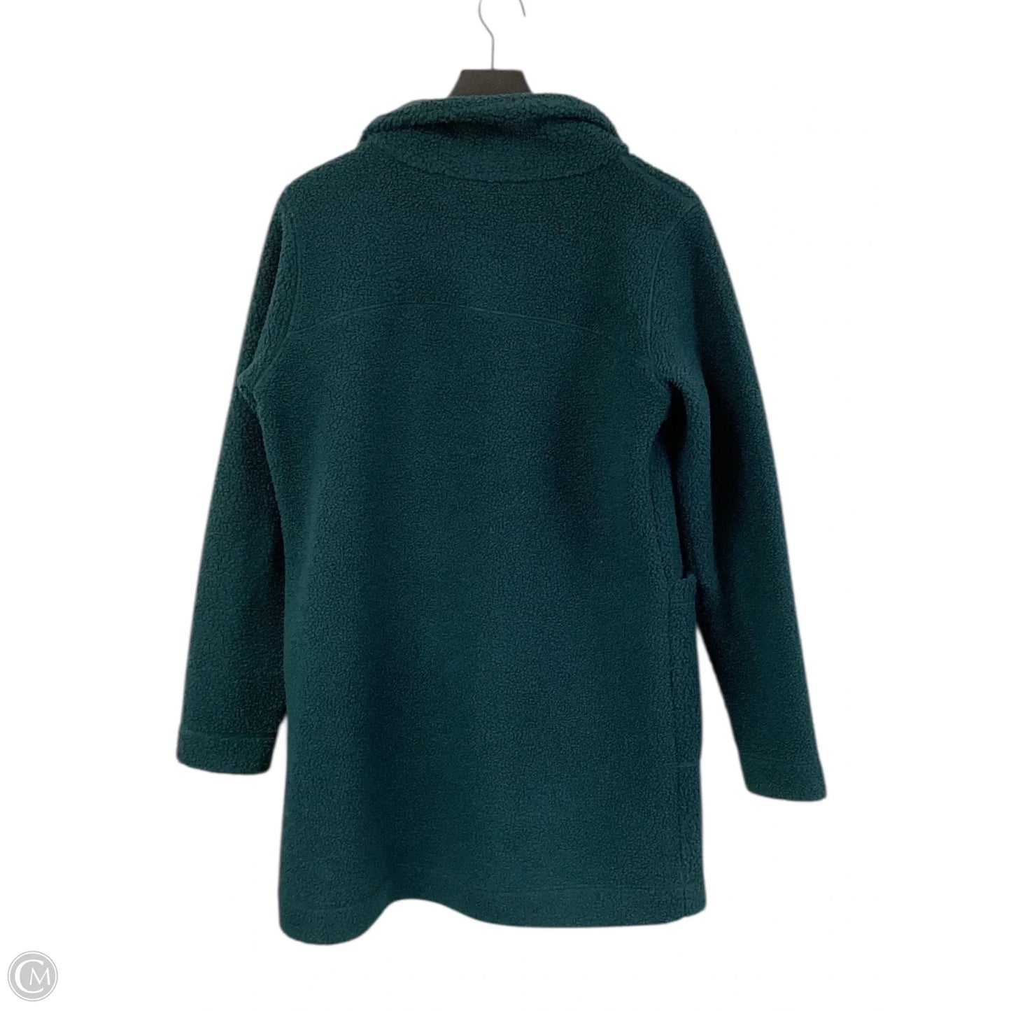 Coat Faux Fur & Sherpa By Columbia In Teal, Size: L