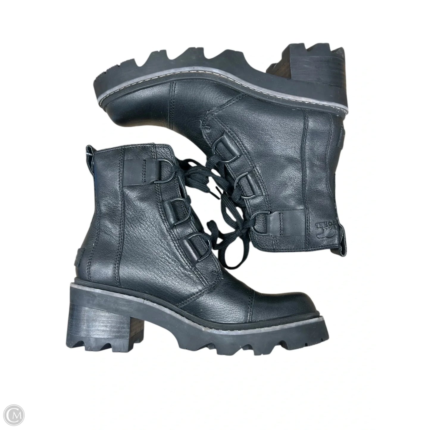 Boots Ankle Heels By Sorel In Black, Size: 7