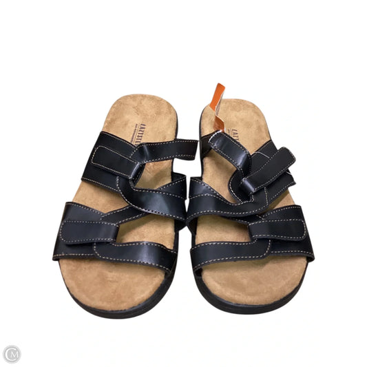 Sandals Flats By Cme In Black, Size: 9