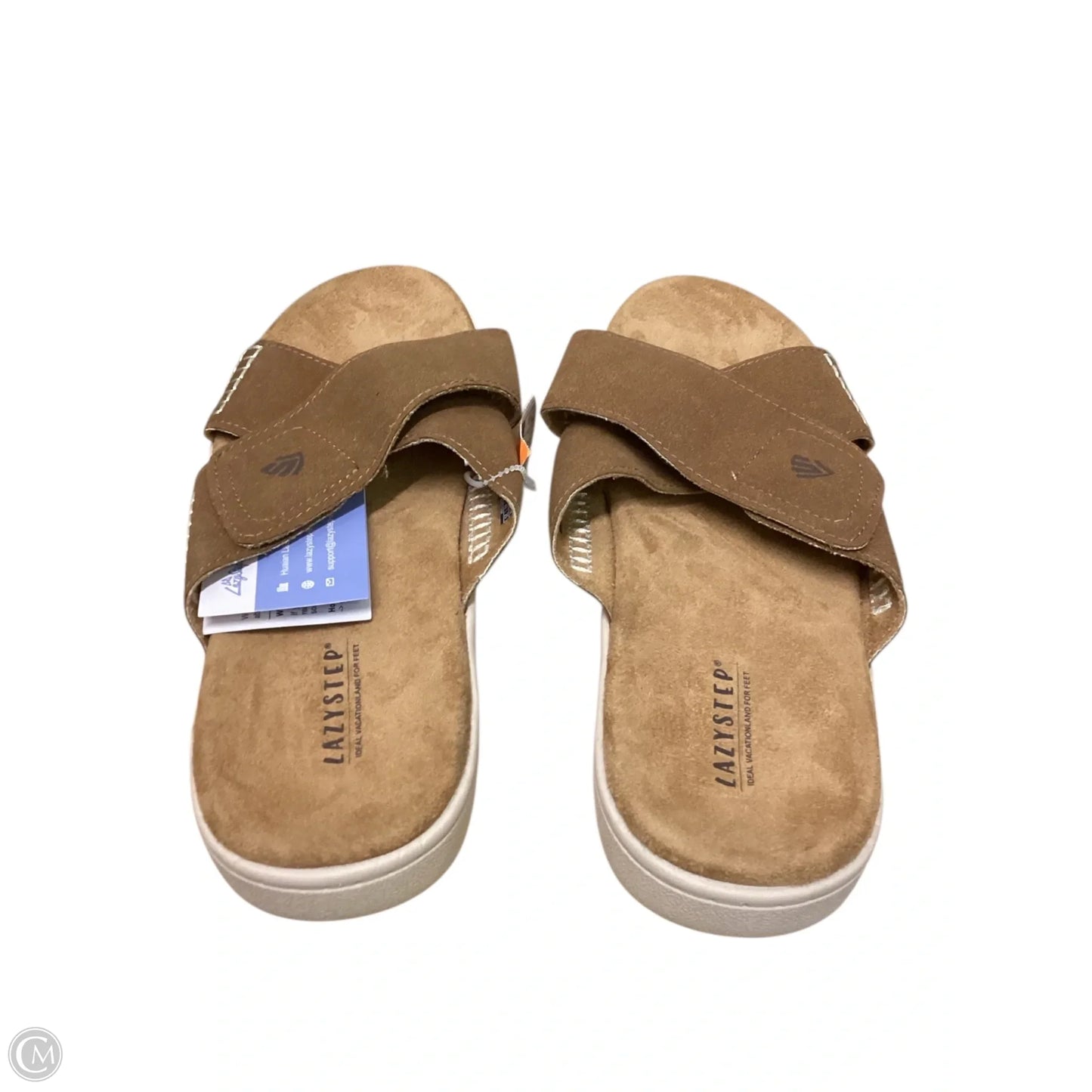 Sandals Flats By Cme In Brown, Size: 9