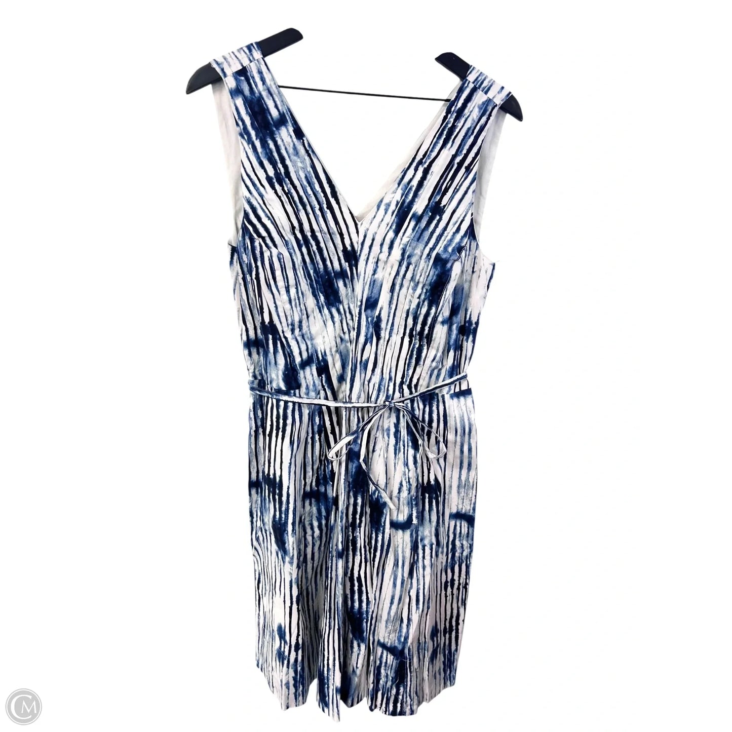 Dress Party Short By Simply Vera In Blue & White, Size: L