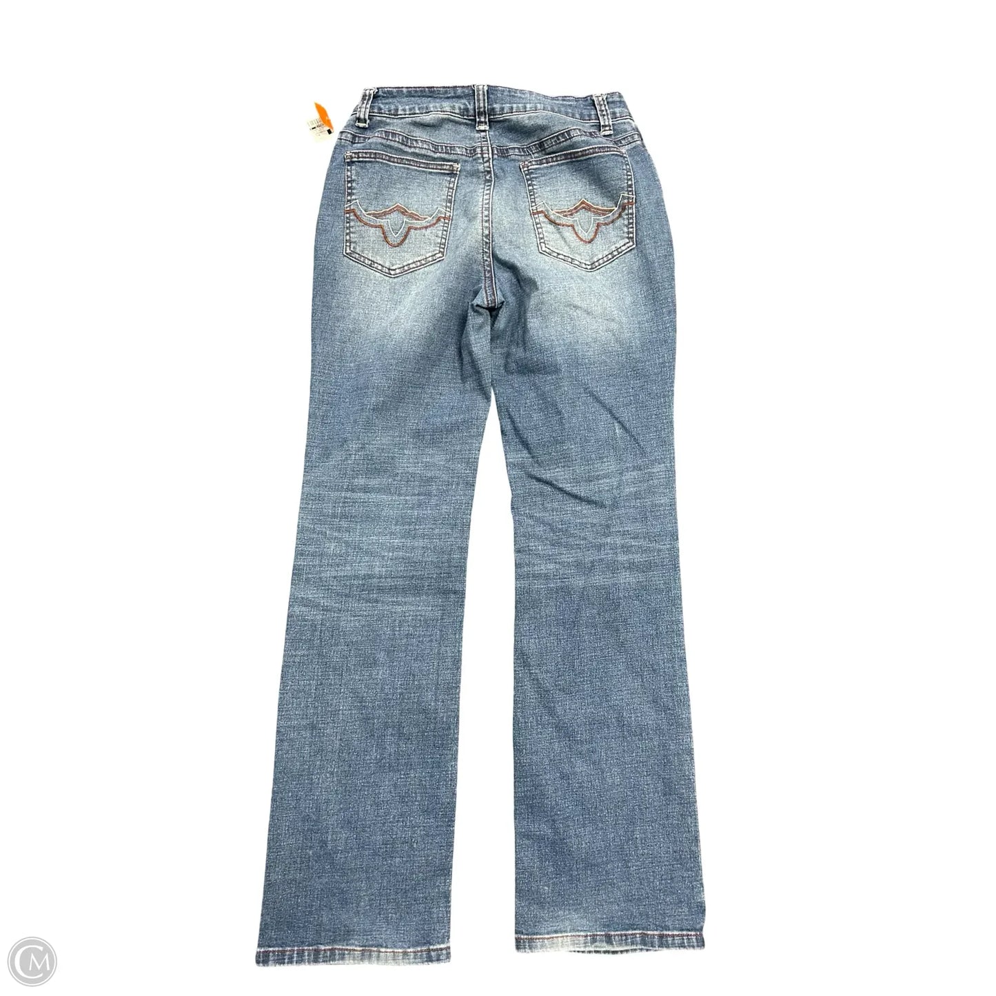 Jeans Straight By Clothes Mentor In Blue Denim, Size: M