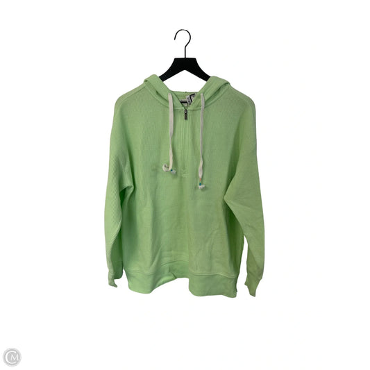 Sweatshirt Hoodie By Maurices In Green, Size: L