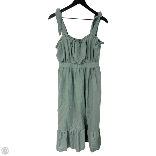 Dress Casual Maxi By Lulus In Green, Size: L