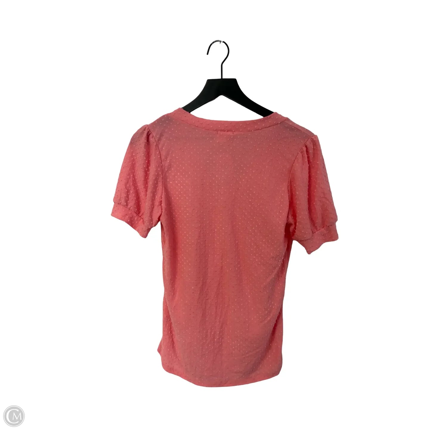 Top Short Sleeve By Lovely Melody In Pink, Size: L