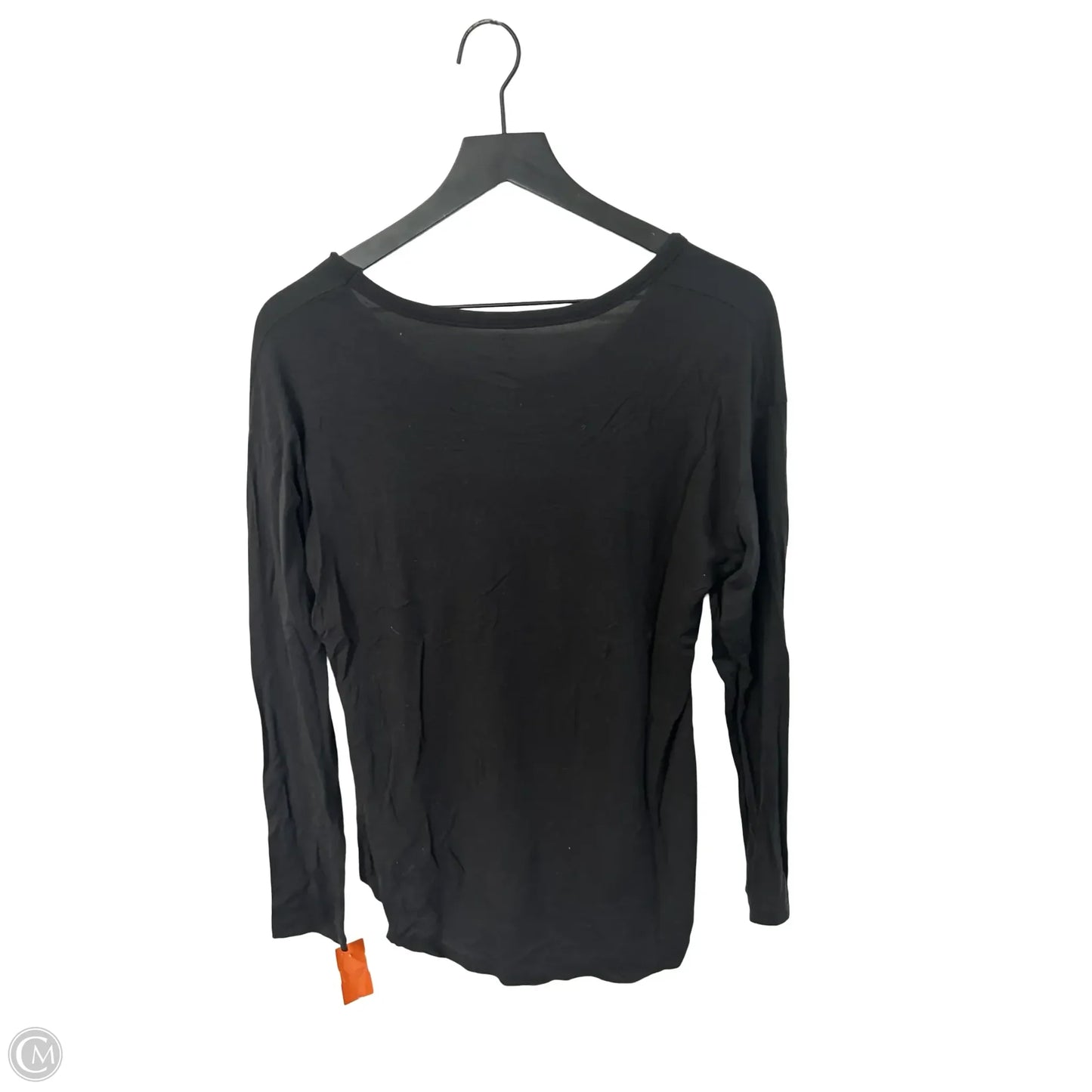 Athletic Top Long Sleeve Crewneck By All In Motion In Black, Size: S