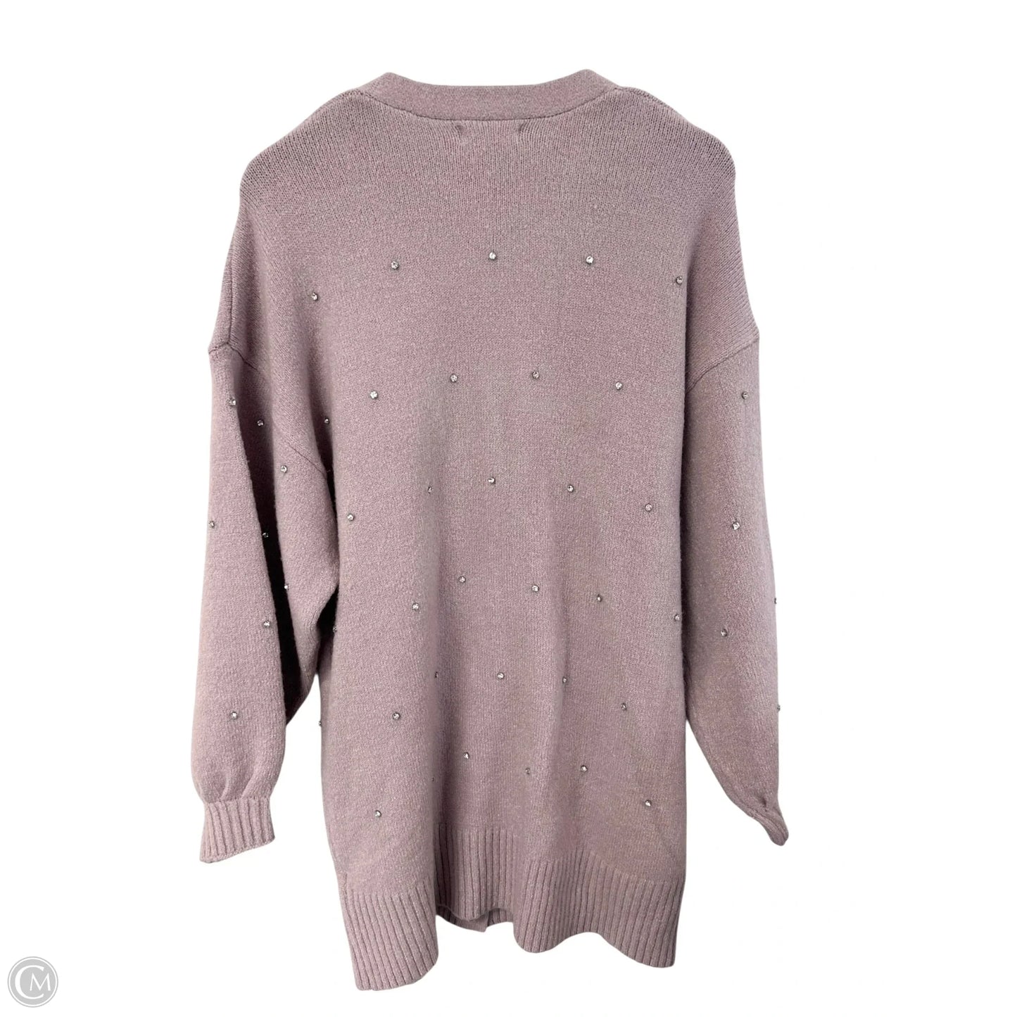 Sweater Cardigan By Mable In Pink, Size: M