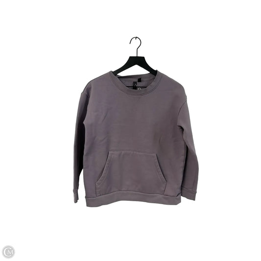 Sweatshirt Crewneck By Mondetta In Purple, Size: M