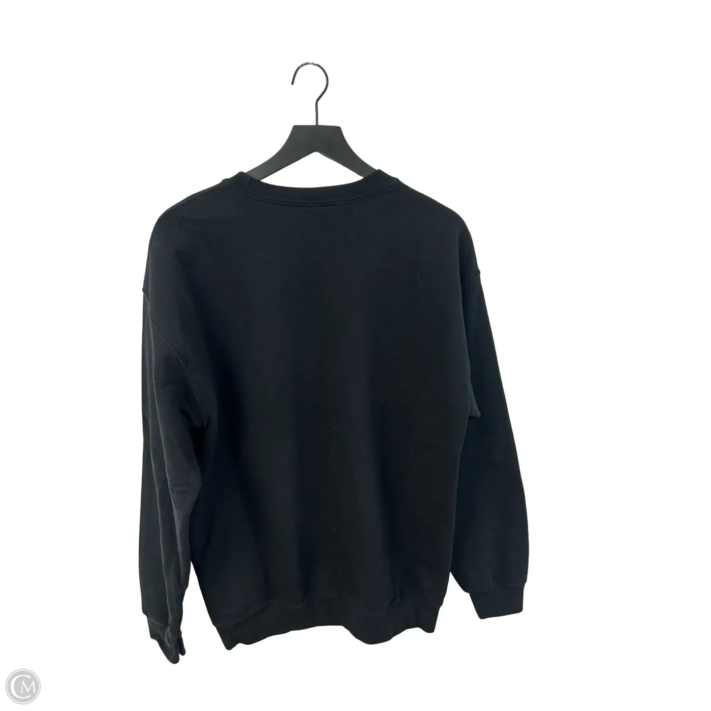 Sweatshirt Crewneck By Gildan In Black, Size: L