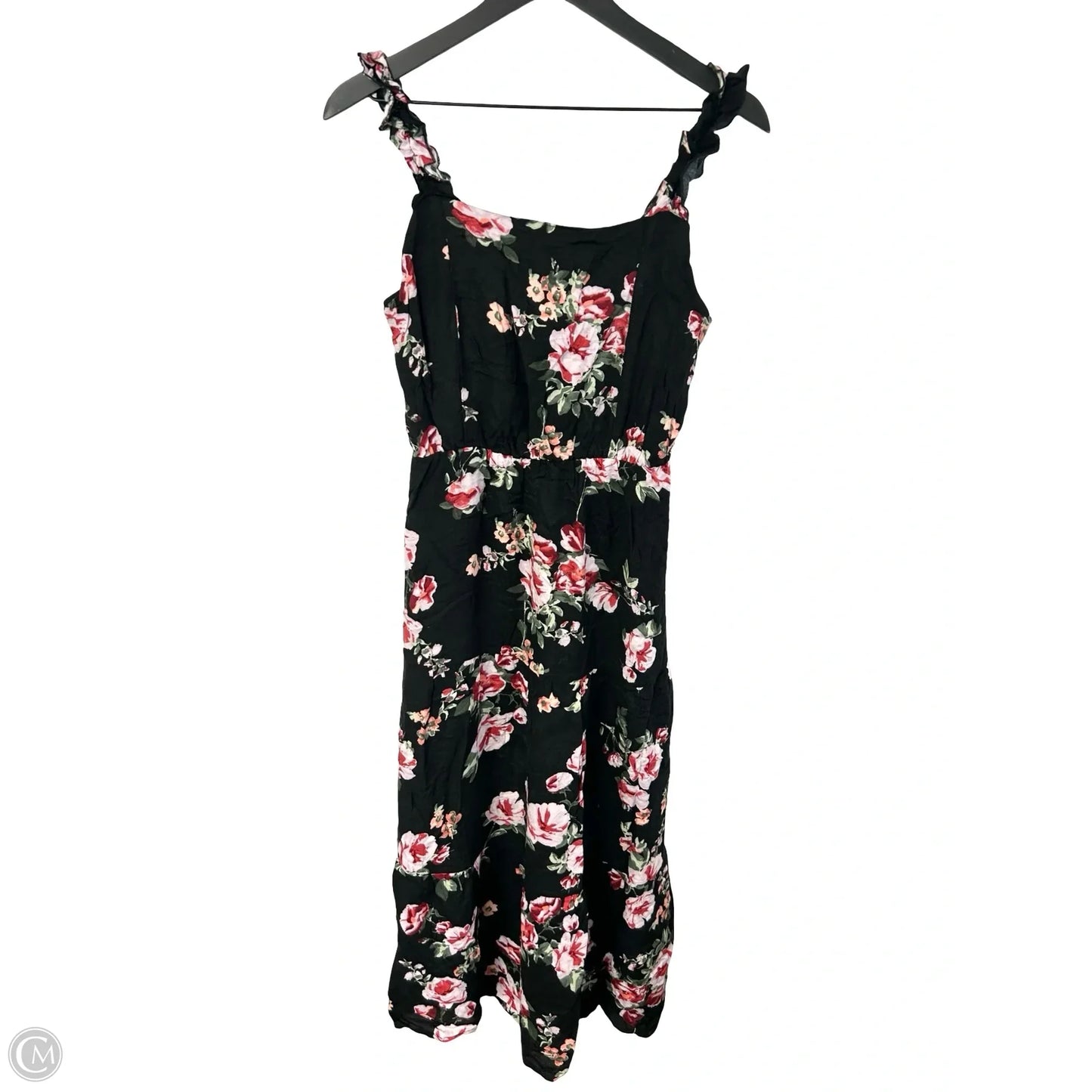 Dress Casual Maxi By Maurices In Floral Print, Size: M
