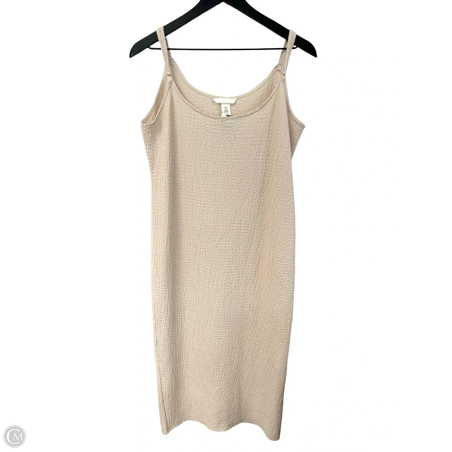 Dress Casual Maxi By H&m In Cream, Size: Xl