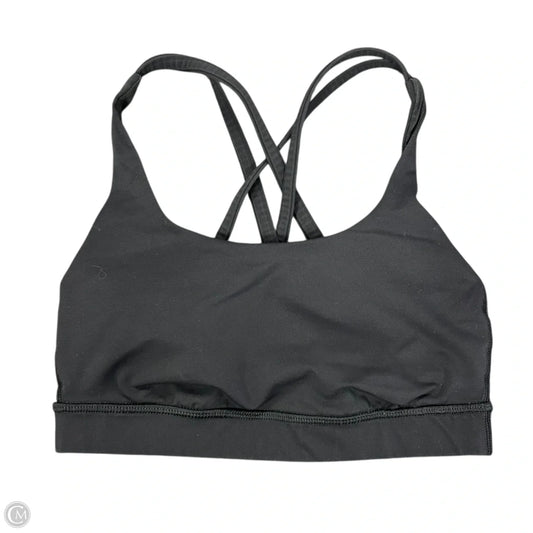 Athletic Bra By Lululemon In Black, Size: 2