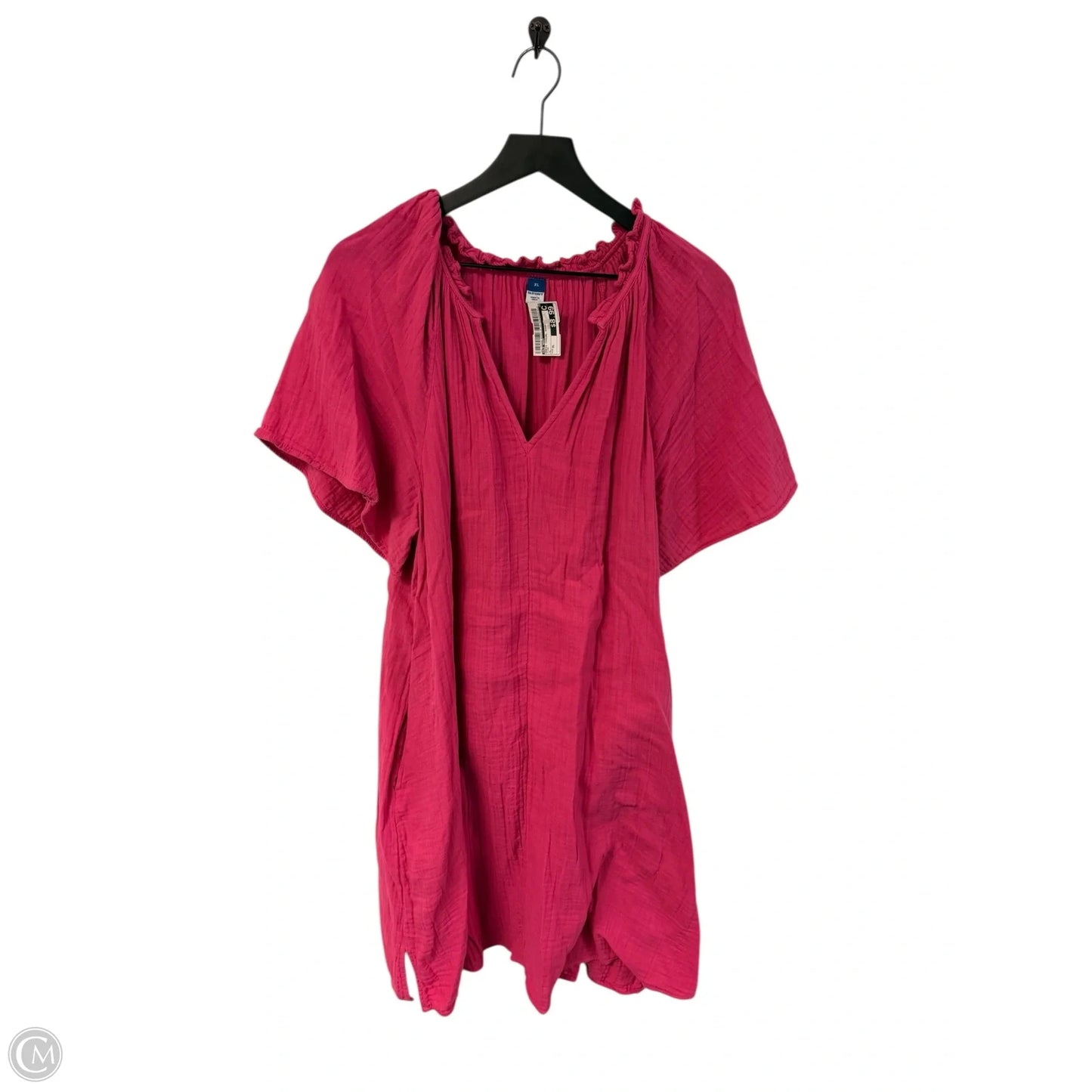 Dress Casual Short By Old Navy In Pink, Size: Xl