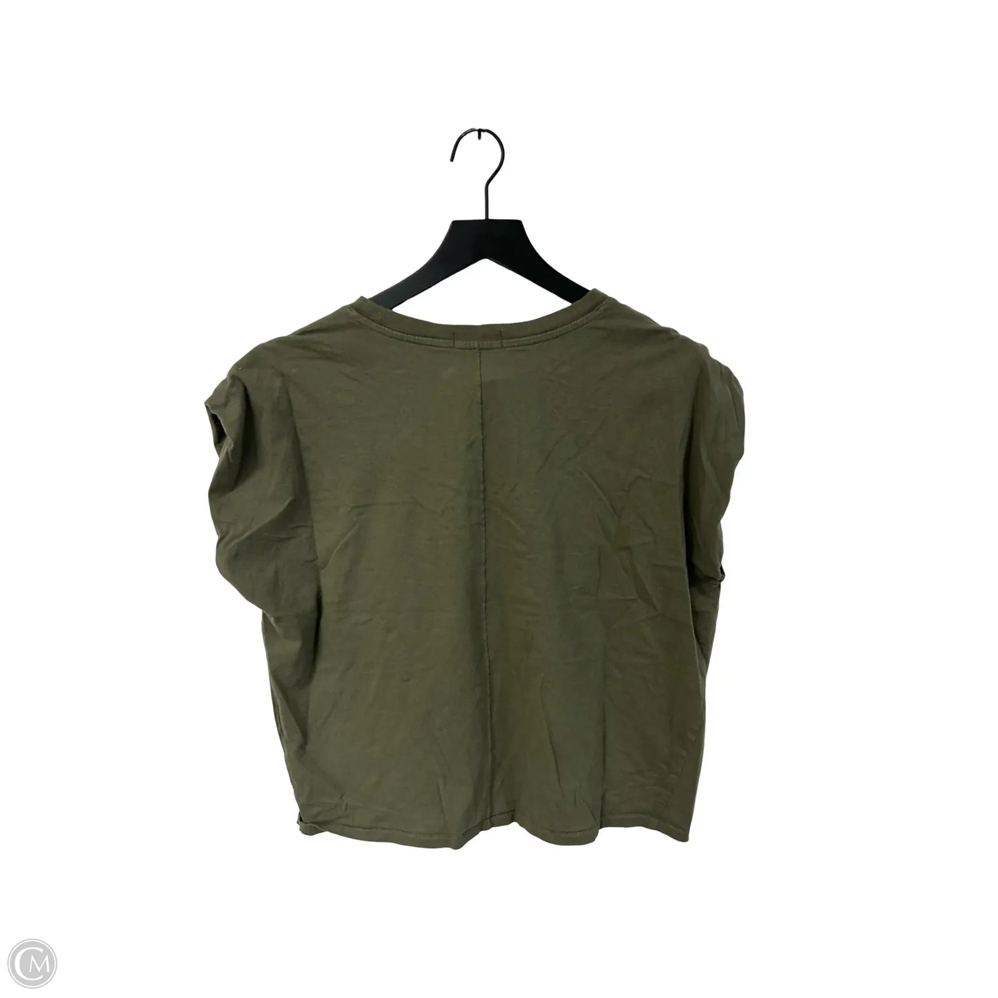 Top Short Sleeve Basic By Cmc In Green, Size: S