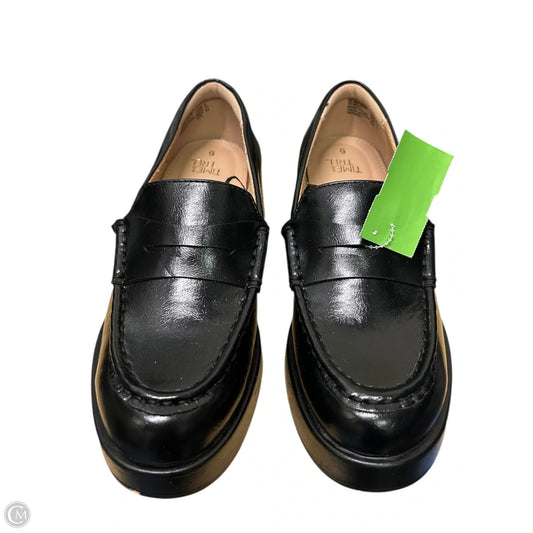 Shoes Flats By Time And Tru In Black, Size: 6