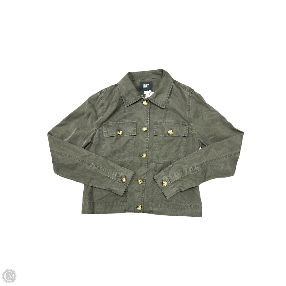 Jacket Other By Kut In Grey, Size: S
