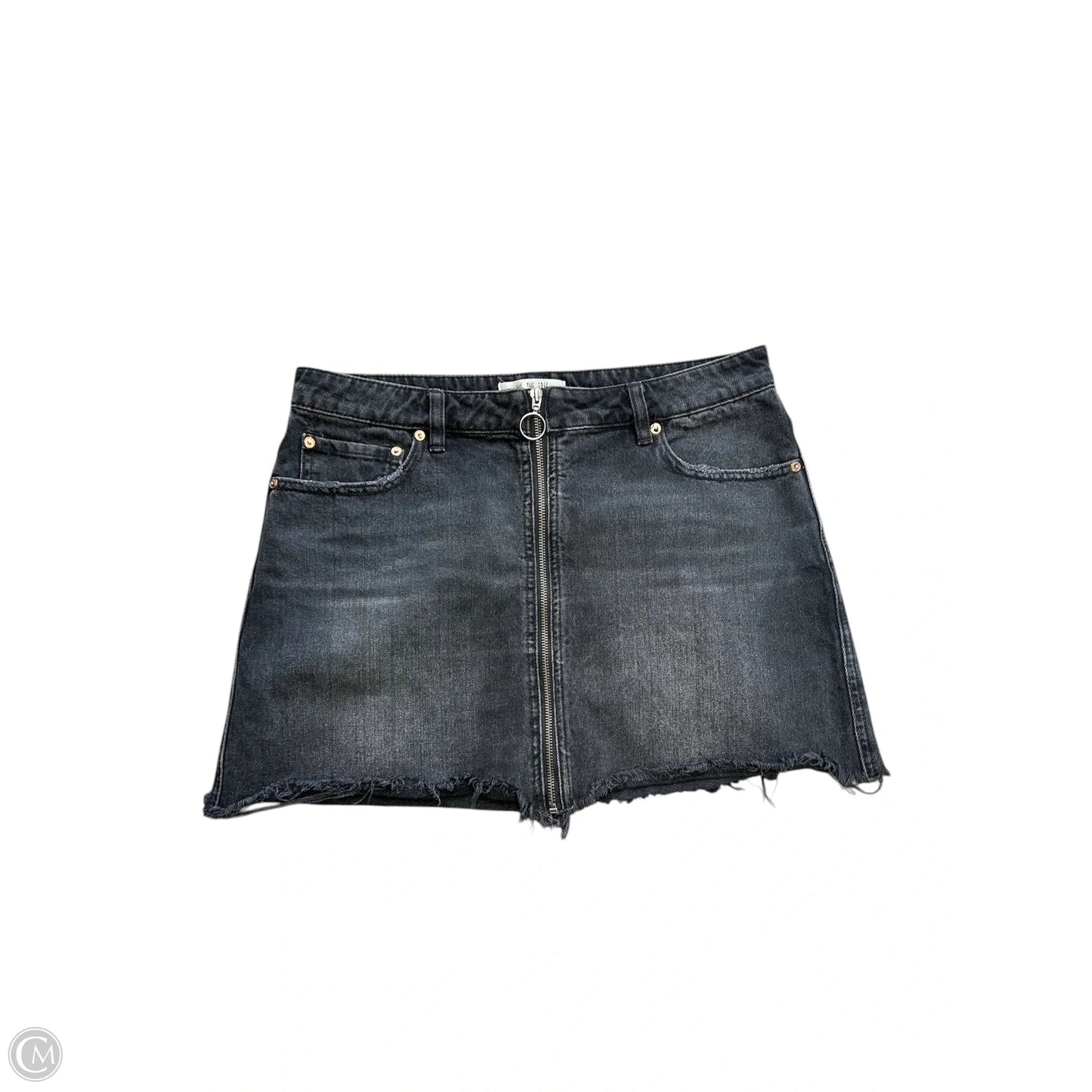 Skirt Mini & Short By We The Free In Black Denim, Size: 12