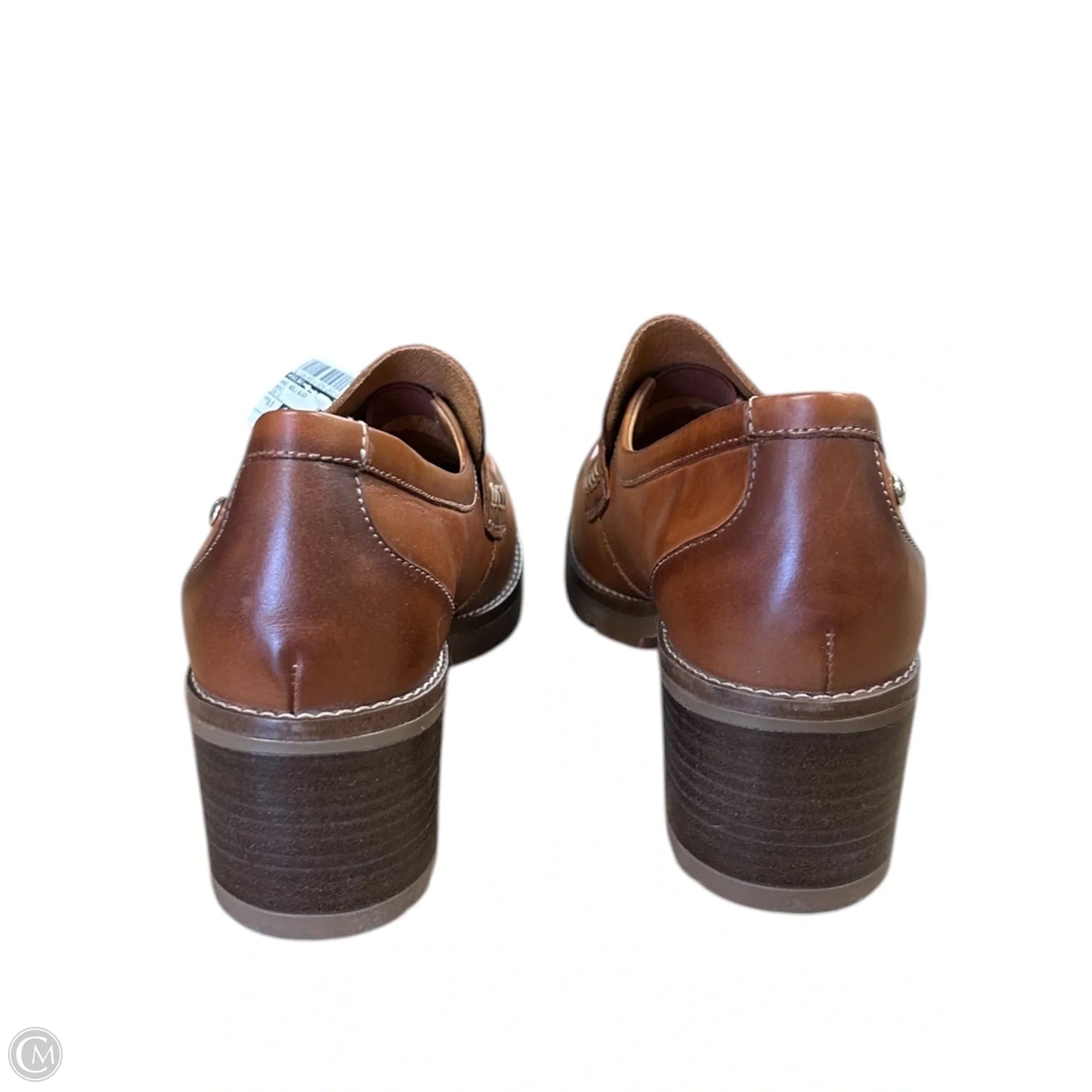 Shoes Heels Block By Pikolinos In Bronze, Size: 9.5